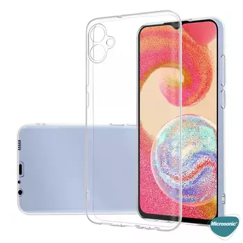 Microsonic Samsung Galaxy A04e Kılıf Transparent Soft Şeffaf