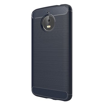 Microsonic Motorola Moto E4 Plus Kılıf Room Silikon Lacivert