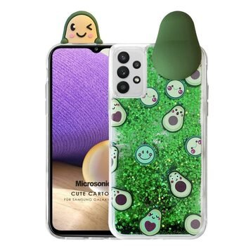 Microsonic Samsung Galaxy A32 4G Kılıf Cute Cartoon Avakado