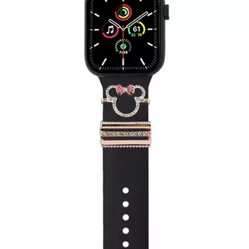 Microsonic Apple Watch Ultra Kordon Aksesuarı Minnie Mouse Charm