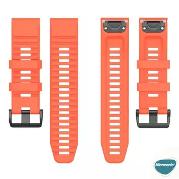 Microsonic Garmin Instinct 2 Kordon Quick Fit Strap Band Yavruağzı