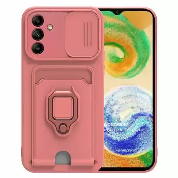 Microsonic Samsung Galaxy A13 5G Kılıf Multifunction Silicone Pembe