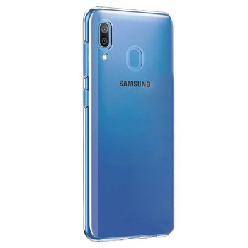 Microsonic Samsung Galaxy A20E Kılıf Transparent Soft Beyaz