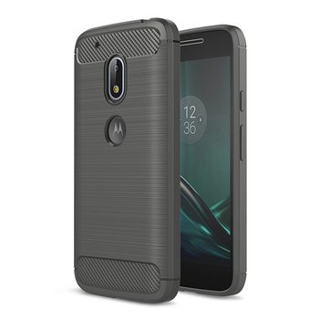 Microsonic Motorola Moto G4 Kılıf Room Silikon Gri