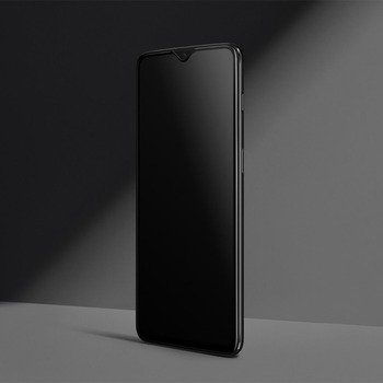 Microsonic OnePlus 6T Kavisli Temperli Cam Ekran Koruyucu Film Siyah