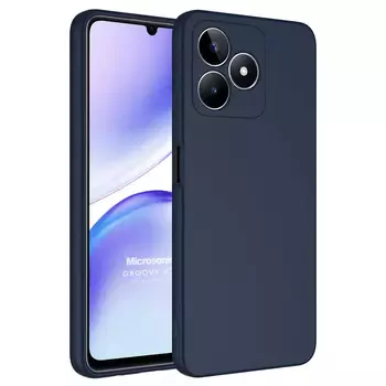 Microsonic Realme C53 Kılıf Groovy Soft Lacivert