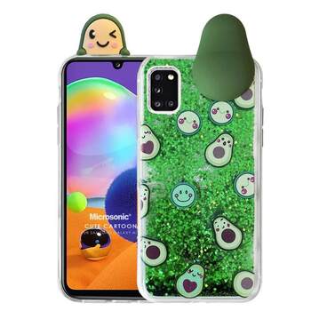 Microsonic Samsung Galaxy A31 Kılıf Cute Cartoon Avakado