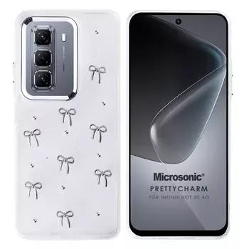 Microsonic Infinix Hot 50 4G Kılıf PrettyCharm Bow