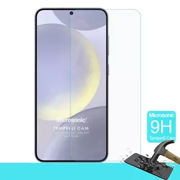 Microsonic Samsung Galaxy S24 Plus Tempered Glass Cam Ekran Koruyucu