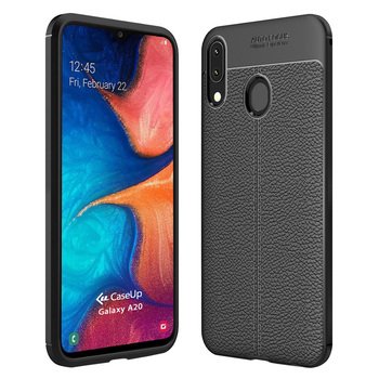 CaseUp Samsung Galaxy A20 Kılıf Niss Silikon Siyah