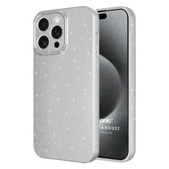 Microsonic Apple iPhone 15 Pro Kılıf Grand Stardust Gümüş