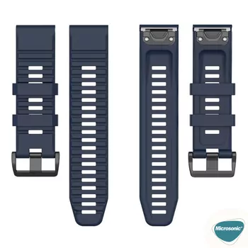 Microsonic Garmin Approach S62 Kordon Quick Fit Strap Band Lacivert