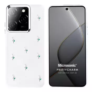 Microsonic Infinix Hot 40 Kılıf PrettyCharm Tulip