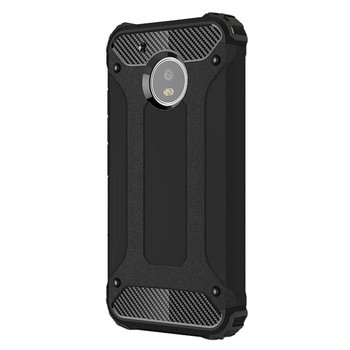 Microsonic Motorola Moto G5 Kılıf Rugged Armor Siyah