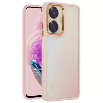 Microsonic Realme C55 Kılıf Bright Planet Rose Gold