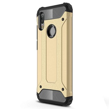 Microsonic Huawei Y6 2019 Kılıf Rugged Armor Gold