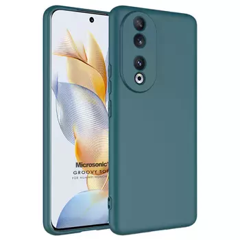 Microsonic Honor 90 Kılıf Groovy Soft Koyu Yeşil