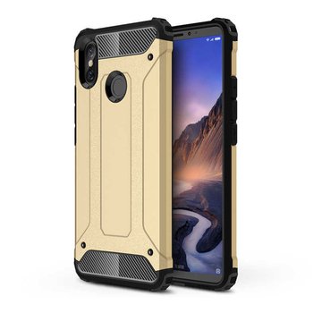 Microsonic Xiaomi Mi Max 3 Kılıf Rugged Armor Gold