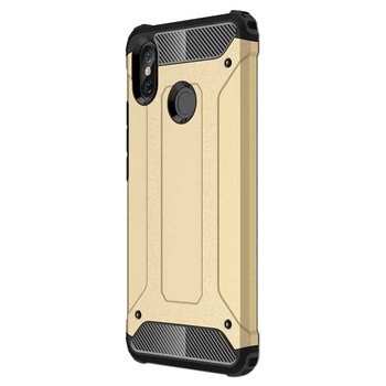 Microsonic Xiaomi Mi Max 3 Kılıf Rugged Armor Gold