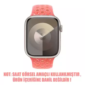 Microsonic Apple Watch Series 8 45mm Kordon Flame Sport Band Yavruağzı