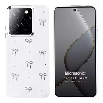 Microsonic Infinix Hot 40 Kılıf PrettyCharm Bow