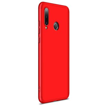 Microsonic Huawei P30 Lite Kılıf Double Dip 360 Protective AYS Kırmızı