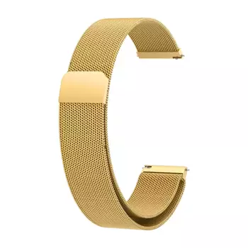 Microsonic Huawei Watch 5 42mm Milanese Loop Kordon Gold