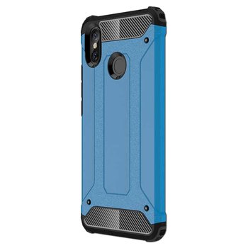 Microsonic Xiaomi Mi Max 3 Kılıf Rugged Armor Mavi