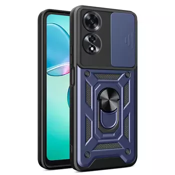 Microsonic Oppo A60 Kılıf Impact Resistant Lacivert
