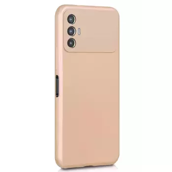 Microsonic Matte Silicone TECNO Spark 8 Pro Kılıf Gold