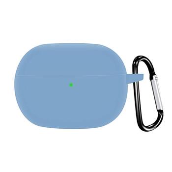 Microsonic Xiaomi Redmi Buds 8 Pro Kılıf Askılı Mat Silikon Mavi