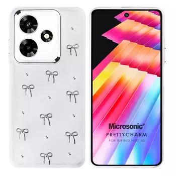Microsonic Infinix Hot 30 4G Kılıf PrettyCharm Bow