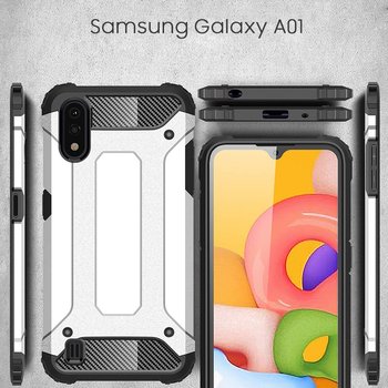 CaseUp Samsung Galaxy A01 Kılıf Tank Kırmızı