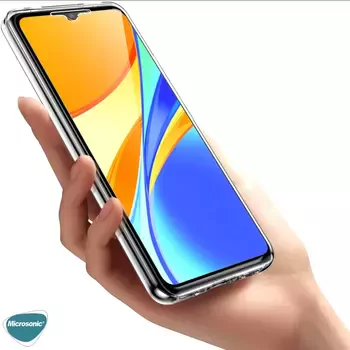 Microsonic Xiaomi Redmi 9C Kılıf Komple Gövde Koruyucu Şeffaf