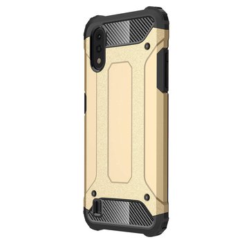 CaseUp Samsung Galaxy A01 Kılıf Tank Gold