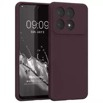 Microsonic Matte Silicone Xiaomi 14T Pro Kılıf Mor
