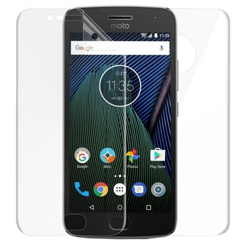 Microsonic Motorola Moto G5 Plus Ekran Koruyucu Film Seti - Ön ve Arka