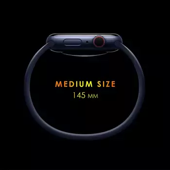 Microsonic Apple Watch Ultra Kordon, (Medium Size, 145mm) New Solo Loop Sarı