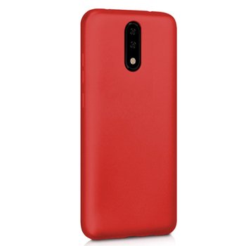 Microsonic Casper Via P3 Kılıf Matte Silicone Kırmızı