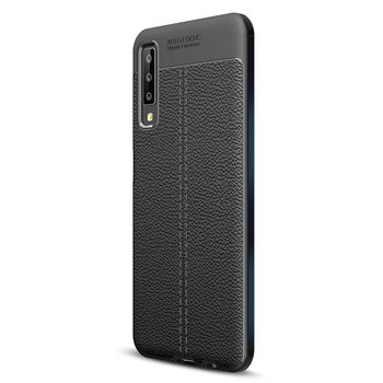 CaseUp Samsung Galaxy A7 2018 Kılıf Niss Silikon Siyah