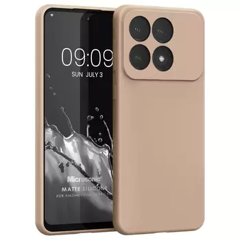 Microsonic Matte Silicone Xiaomi 14T Pro Kılıf Gold