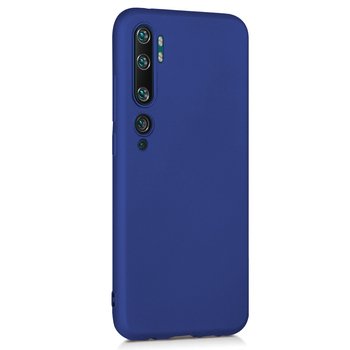 Microsonic Xiaomi Mi Note 10 Pro Kılıf Matte Silicone Lacivert