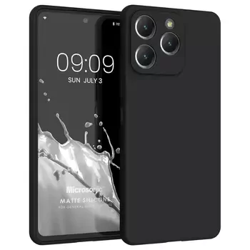Microsonic Matte Silicone General Mobile Era 50 Kılıf Siyah