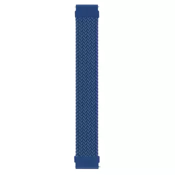 Microsonic Haylou Solar LS02 Kordon, (Small Size, 135mm) Braided Solo Loop Band Lacivert