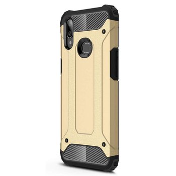 Microsonic Samsung Galaxy A10S Kılıf Rugged Armor Gold