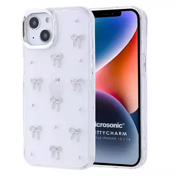 Microsonic Apple iPhone 13 Kılıf PrettyCharm Bow