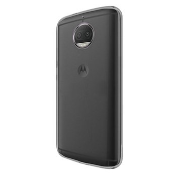 Microsonic Motorola Moto G5S Plus Kılıf Transparent Soft Siyah