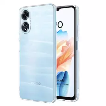 Microsonic Oppo A38 Kılıf Transparent Soft Şeffaf