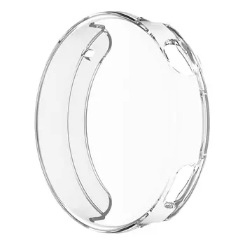 Microsonic Huawei Watch GT 6 41mm Kılıf Ekranı Tam Kaplayan 360 Full Round Soft Silicone Şeffaf