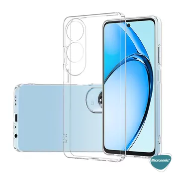 Microsonic Oppo A60 Kılıf Transparent Soft Şeffaf